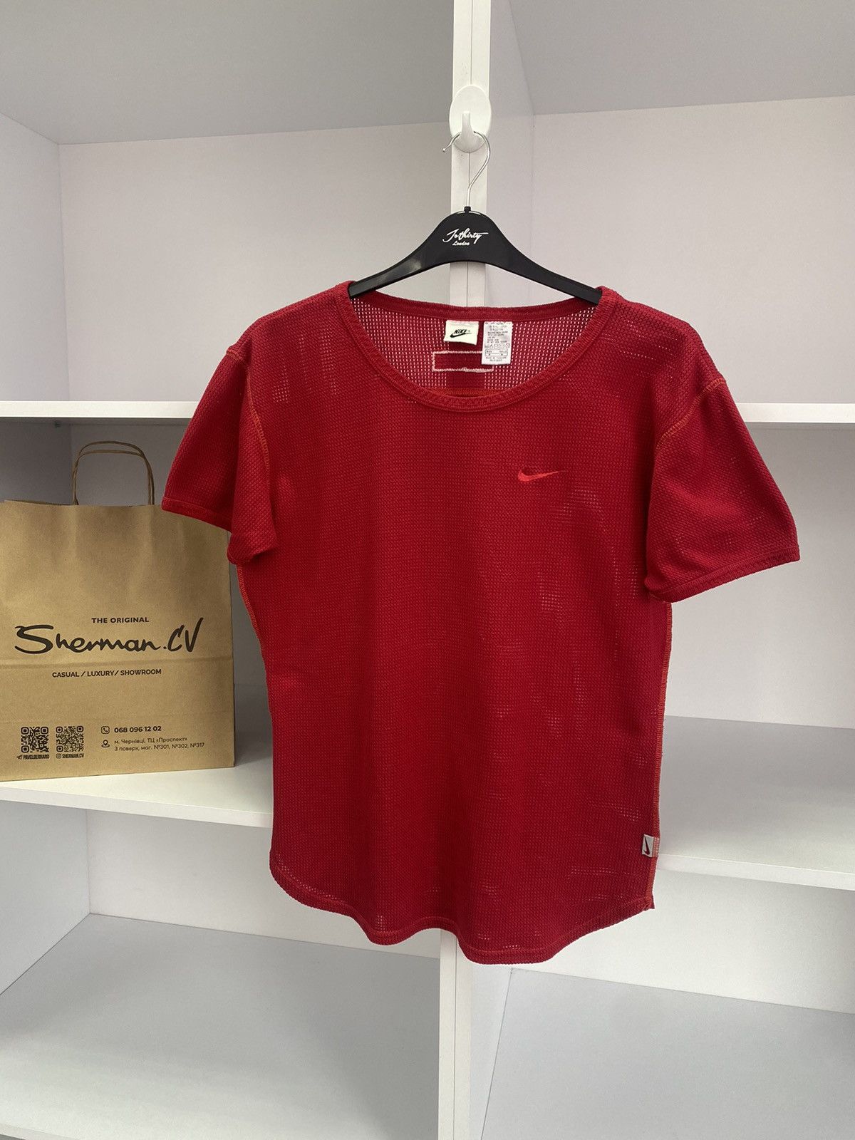 Nike × Vintage Vintage Nike Sport 90s T-Shirt Size US M / EU 48-50 / 2 - 3 Thumbnail