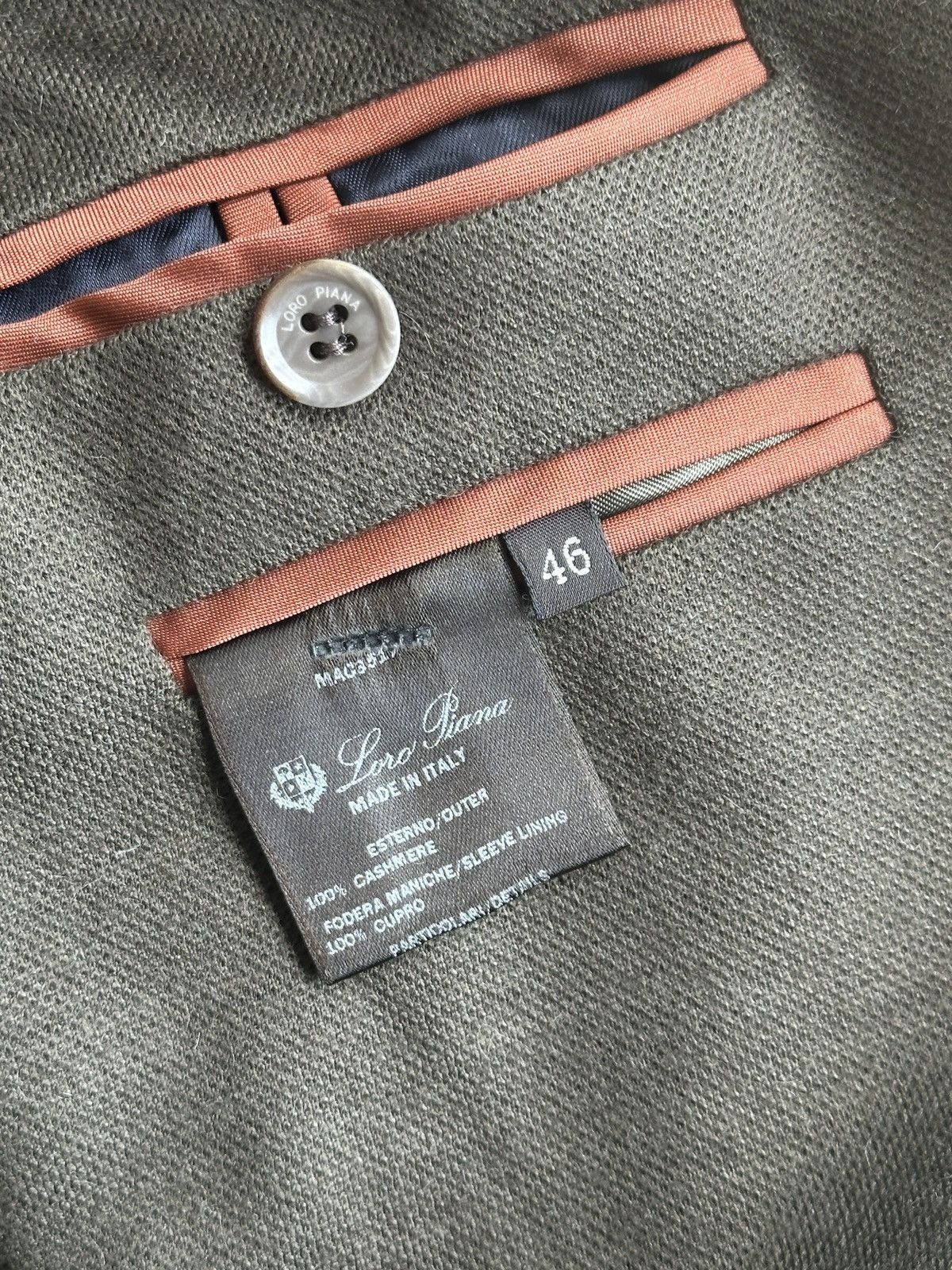 Loro Piana Loro Piana Cashmere Blazer Jacket Size 38R - 8 Thumbnail