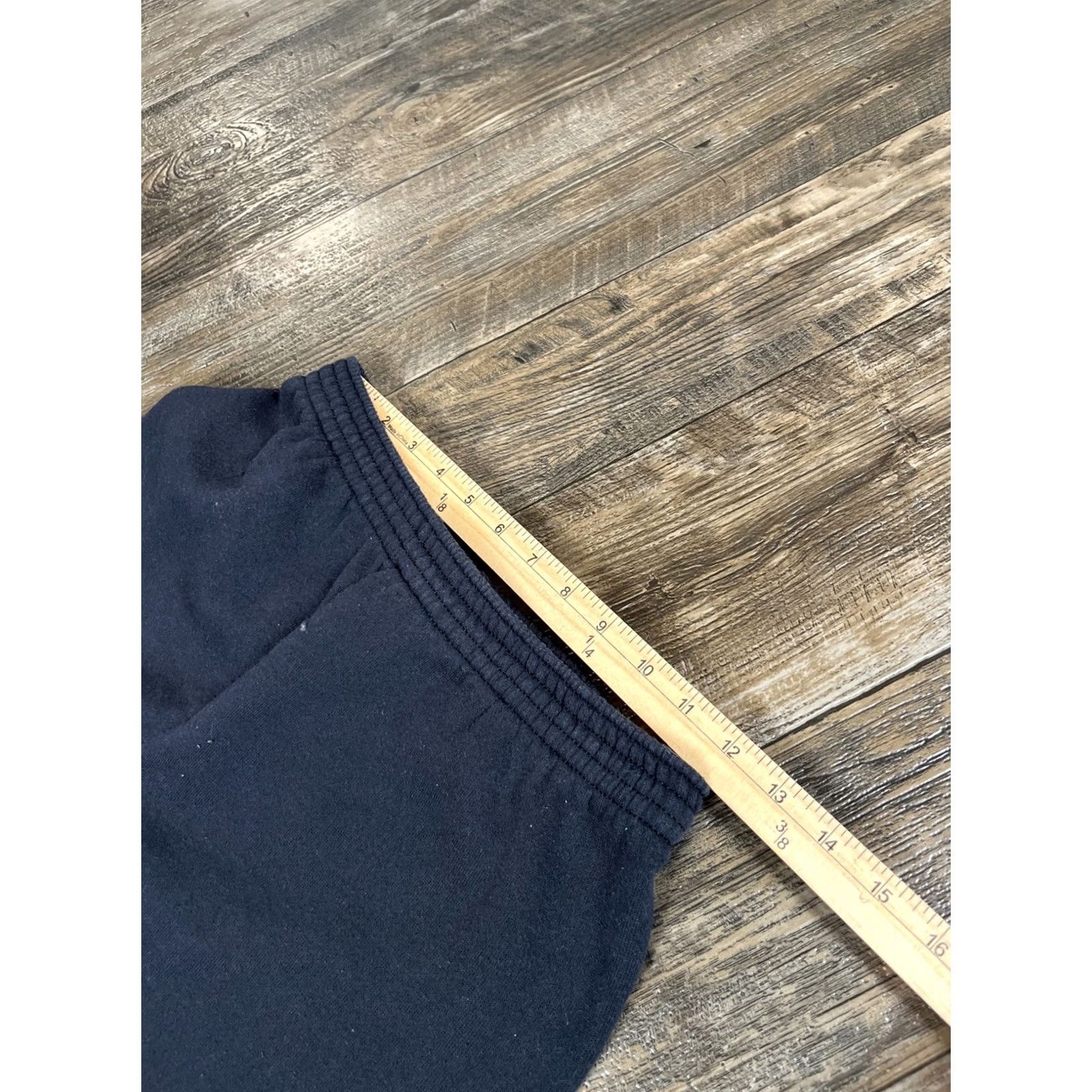 Tultex VINTAGE Tultex Sweatpants Mens L Black Baggy Elastic Waist Y2K Hip Hop Gym & Training Boys? Size US 33 - 3 Thumbnail