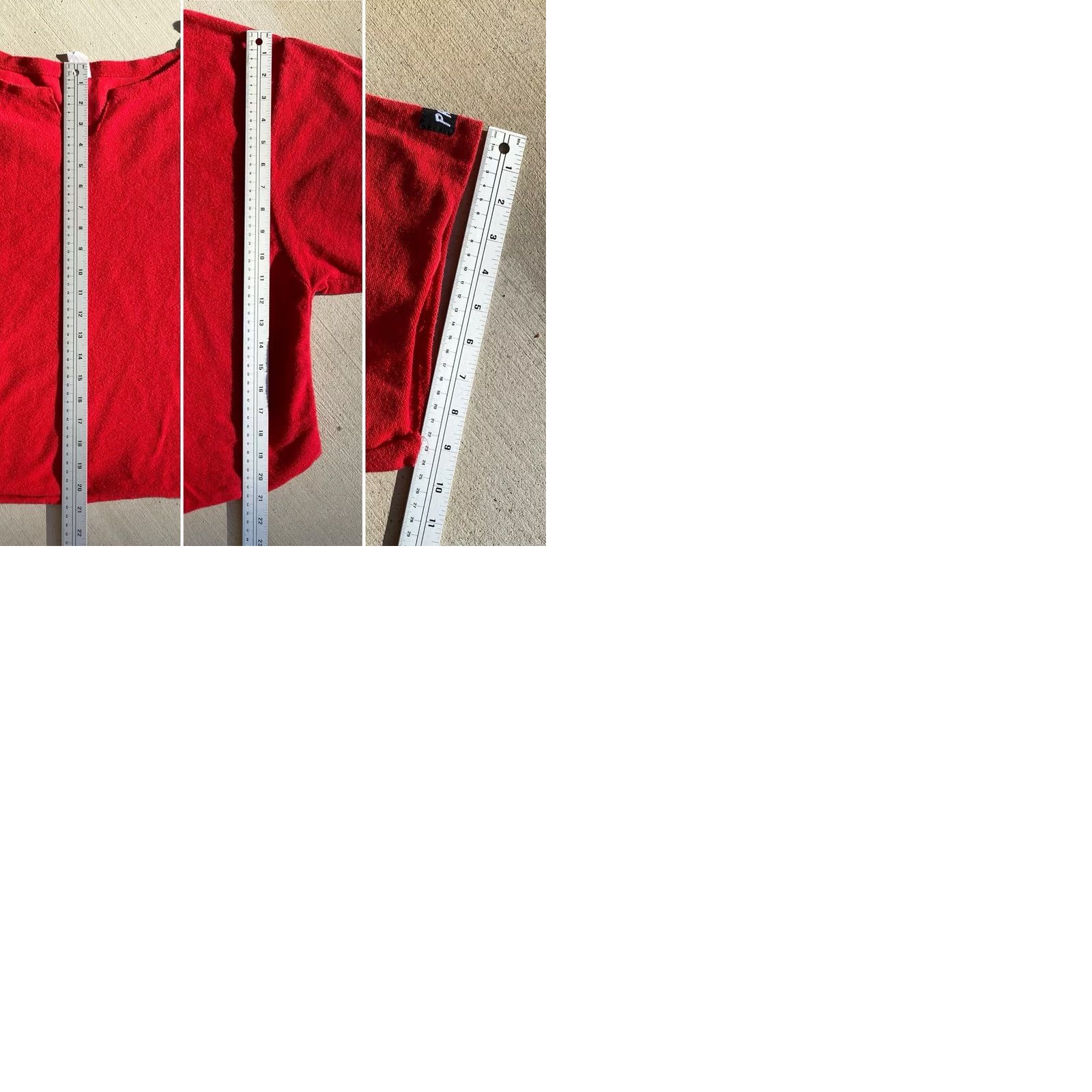 Vintage VINTAGE Physique Bodywear Red Terry Gym Top Unisex Adult Shirt Short Sleeve One Size 80s Theme Size US M / EU 48-50 / 2 - 12 Thumbnail