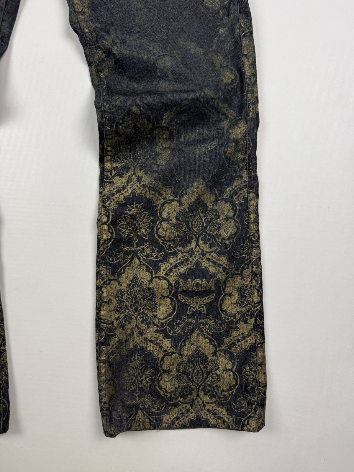 MCM Vintage Faded MCM Monogram Graphic Pants Size 31" - 3 Thumbnail