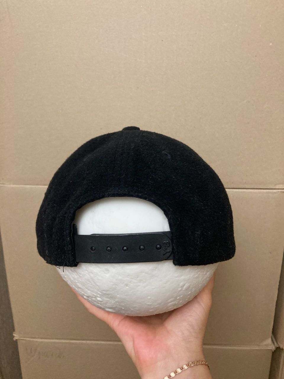 Yohji Yamamoto VINTAGE YOHJI YAMAMOTO Y-3 CAP HAT Y2K JAPANESE AVANT GARDE Size ONE SIZE - 6 Thumbnail