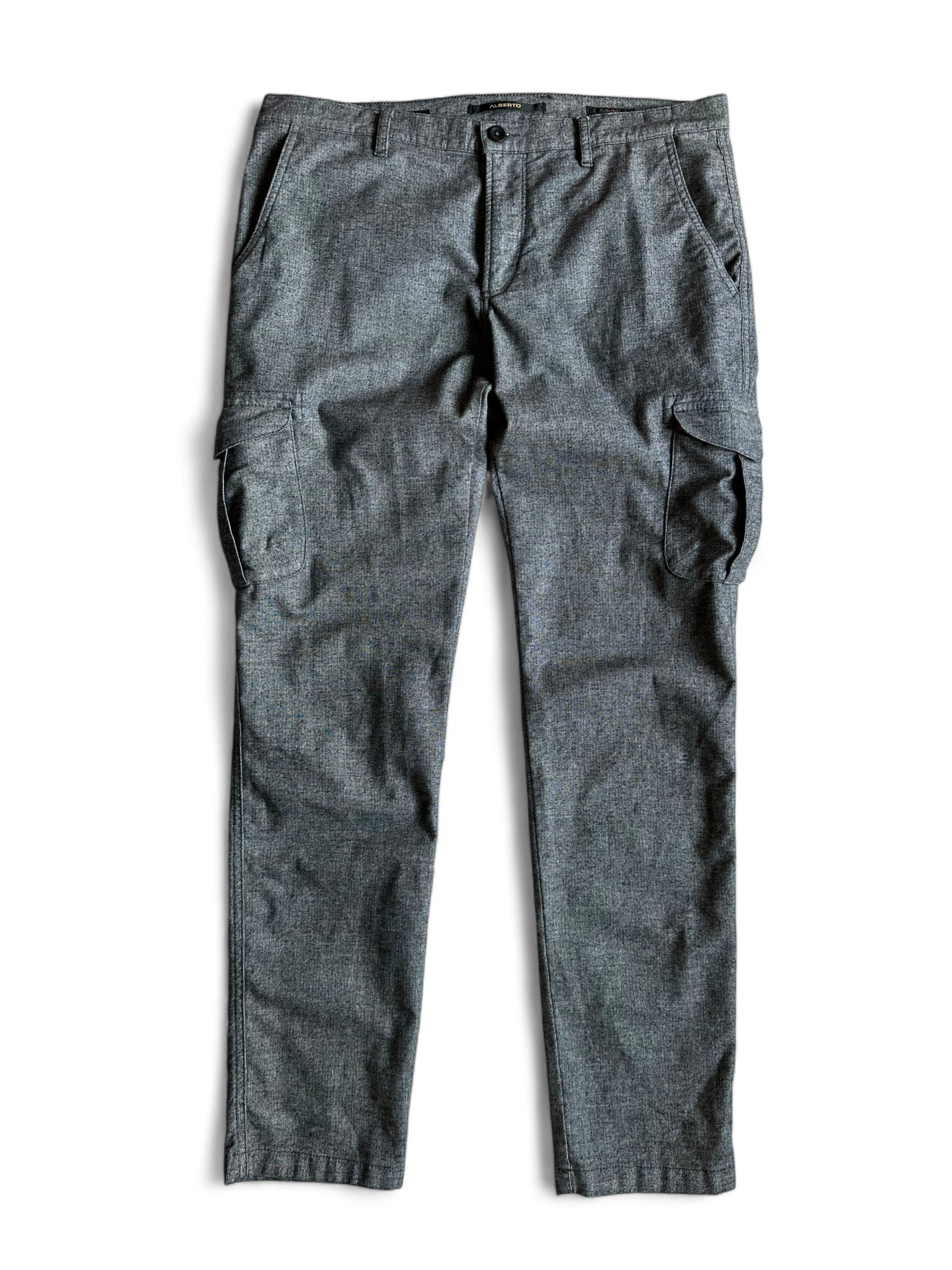 Alberto Alberto Slim Tailored Cargo Casual Pants Size US 34 / EU 50 - 1 Thumbnail