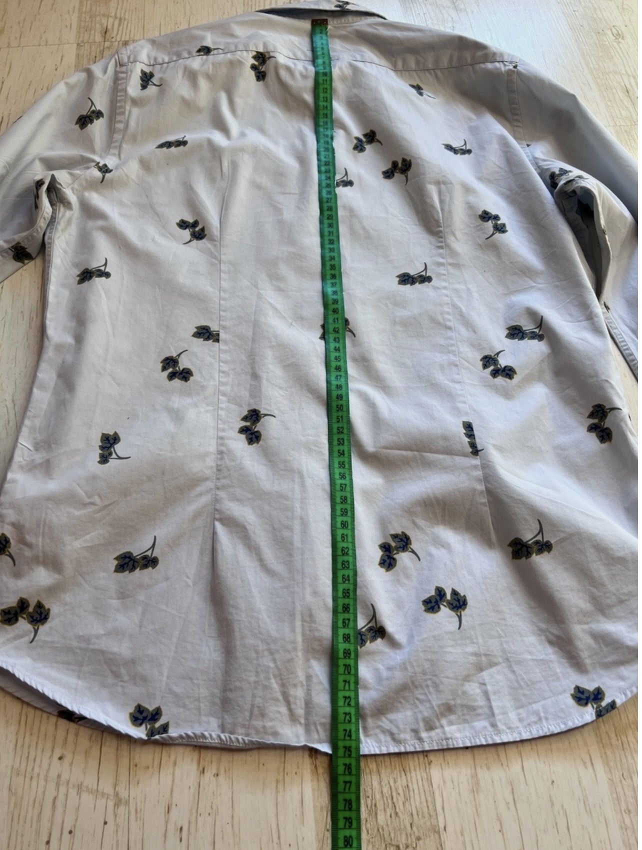 Paul Smith PS Paul Smith Leaf Print Shirt – Size L Size US L / EU 52-54 / 3 - 13 Thumbnail