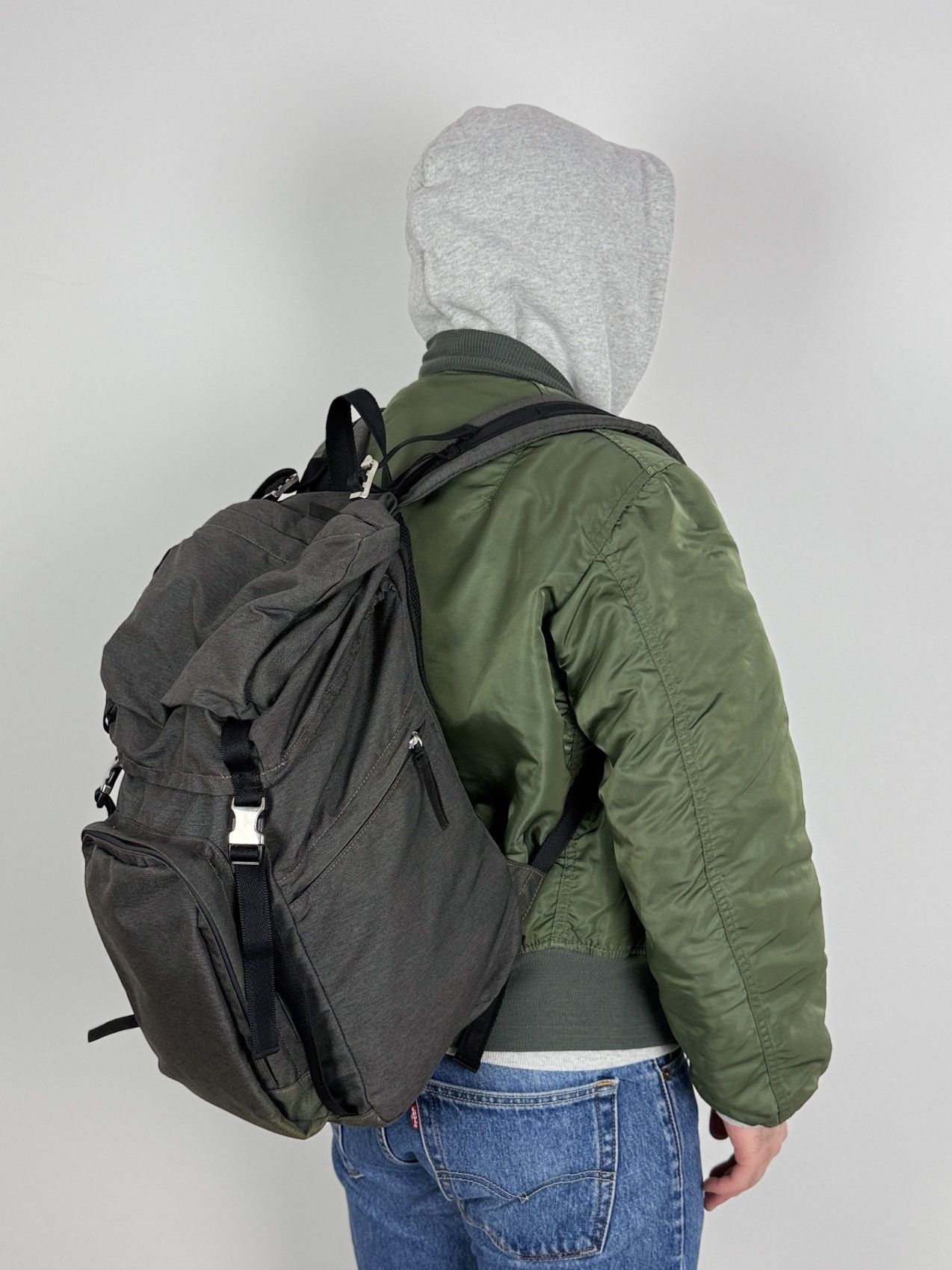 BEAUTY&YOUTH Beaty&Youth United Arrows Gray Cordura City&Trip Backpack Size ONE SIZE - 1 Thumbnail