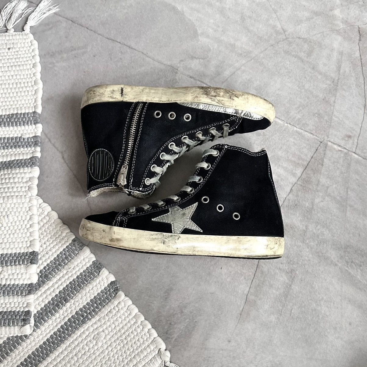 Golden Goose Golden Goose GGDB Francy High Top Sneakers Shoes Size US 6 / IT 36 - 5 Thumbnail