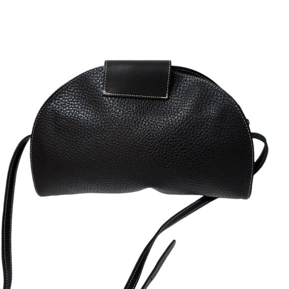 Vintage Paquetage leather women's black shoulder bag size OS black Size ONE SIZE - 3 Thumbnail