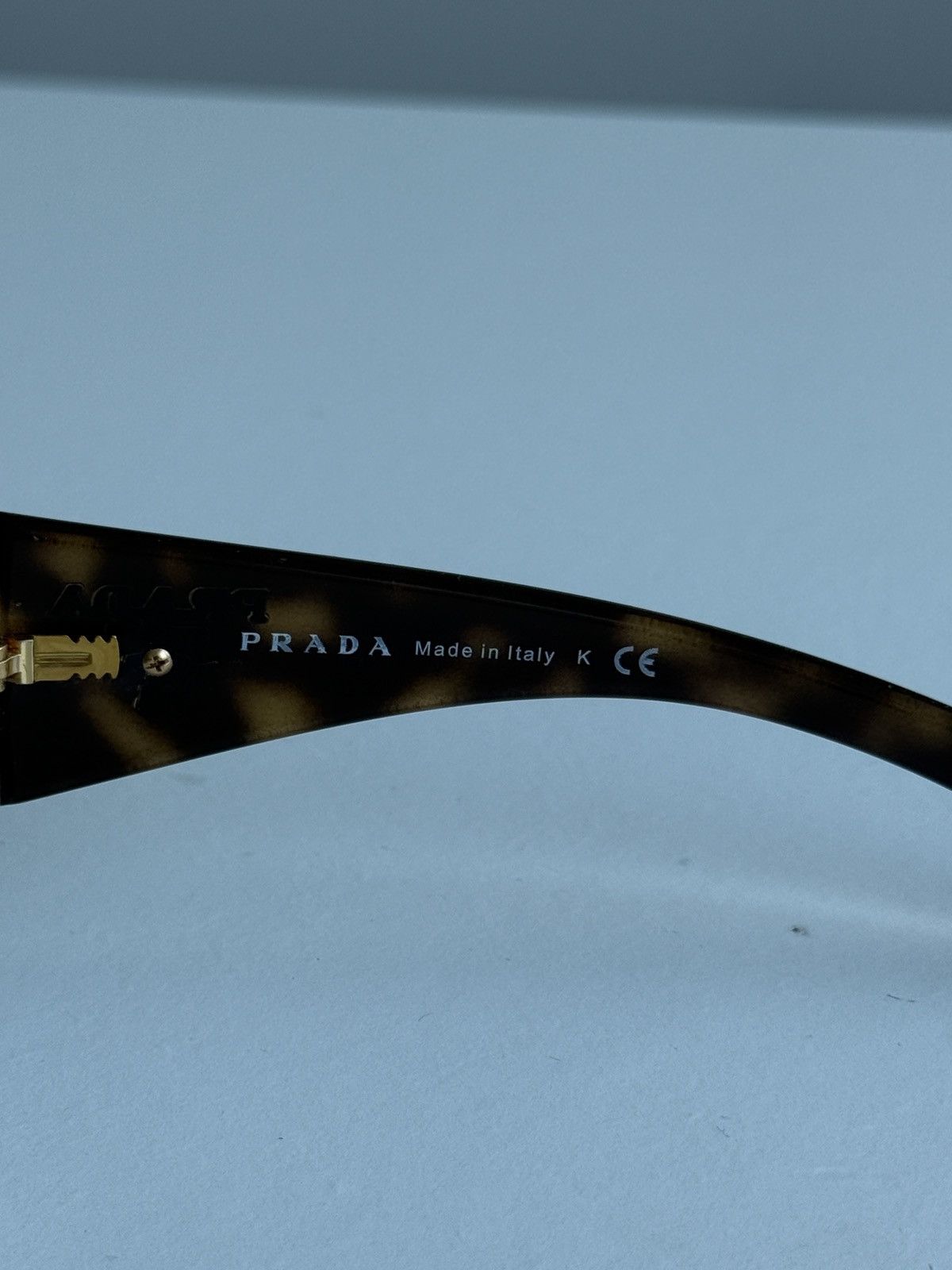 Designer × Prada × Vintage Vintage y2k Prada oversized sunglasses designer luxury rare Size ONE SIZE - 7 Thumbnail