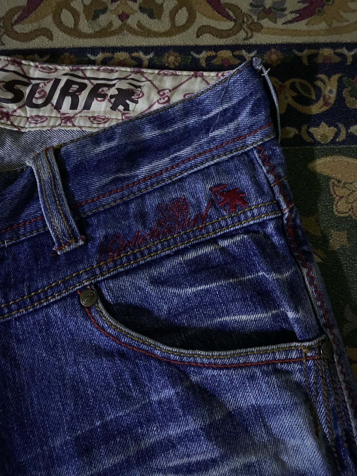 Designer × Gotcha × Japanese Brand 🔥RARE🔥Japanese Brand Gotcha Rare Design Style Denim Size US 32 / EU 48 - 3 Thumbnail
