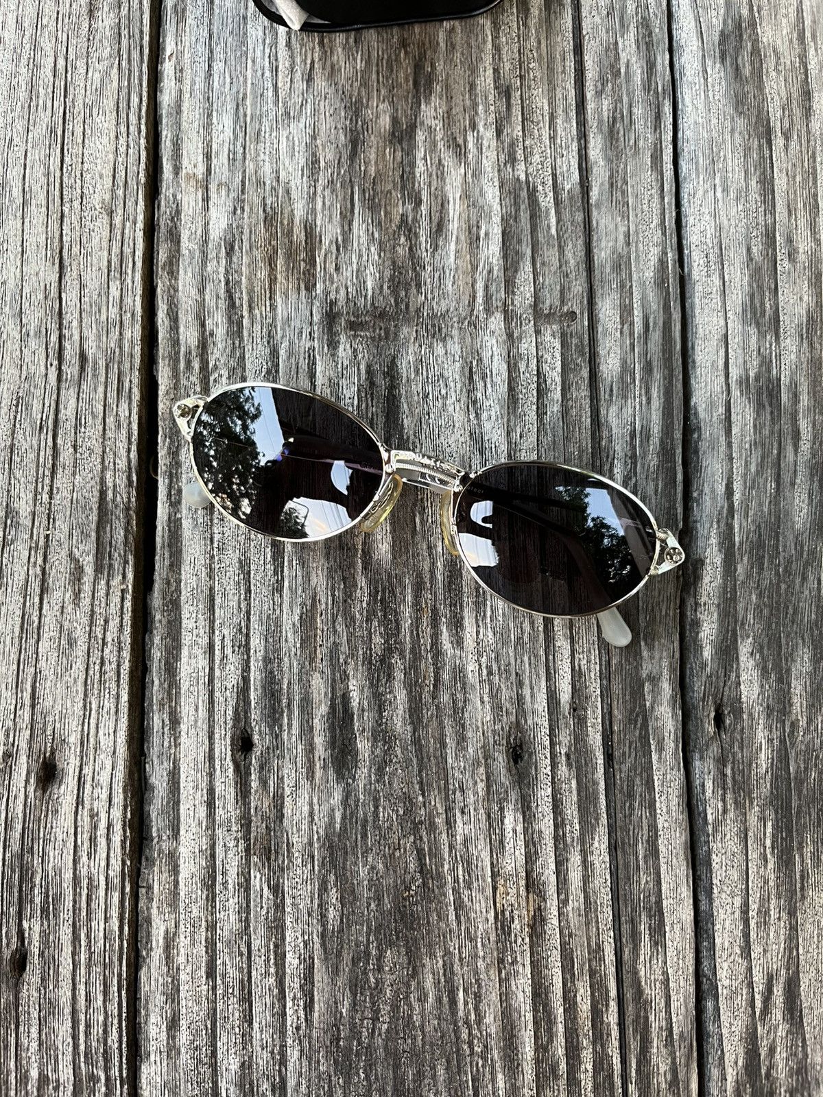 Jean Paul Gaultier Rare 90s JPG Oval Sunglasses Size ONE SIZE - 1 Thumbnail