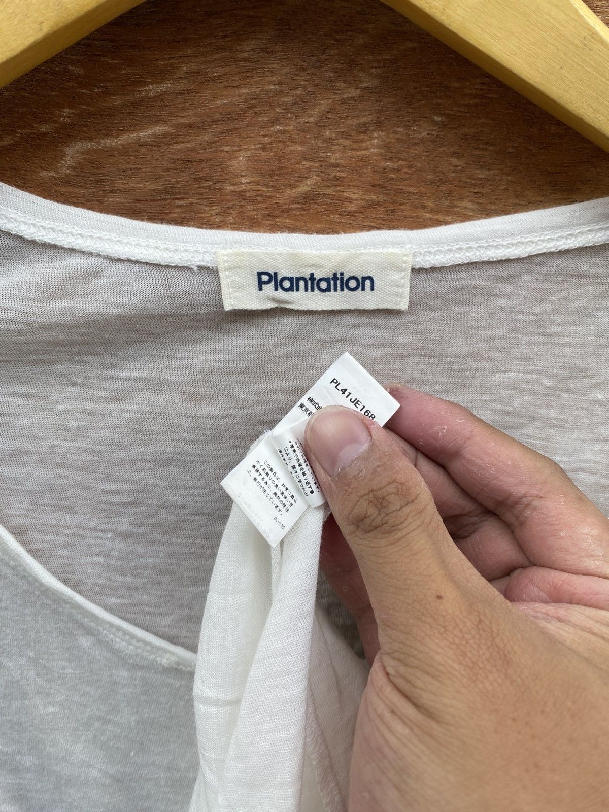 Issey Miyake vintage plantation by issey miyake see through tanktop Size US M / EU 48-50 / 2 - 4 Thumbnail