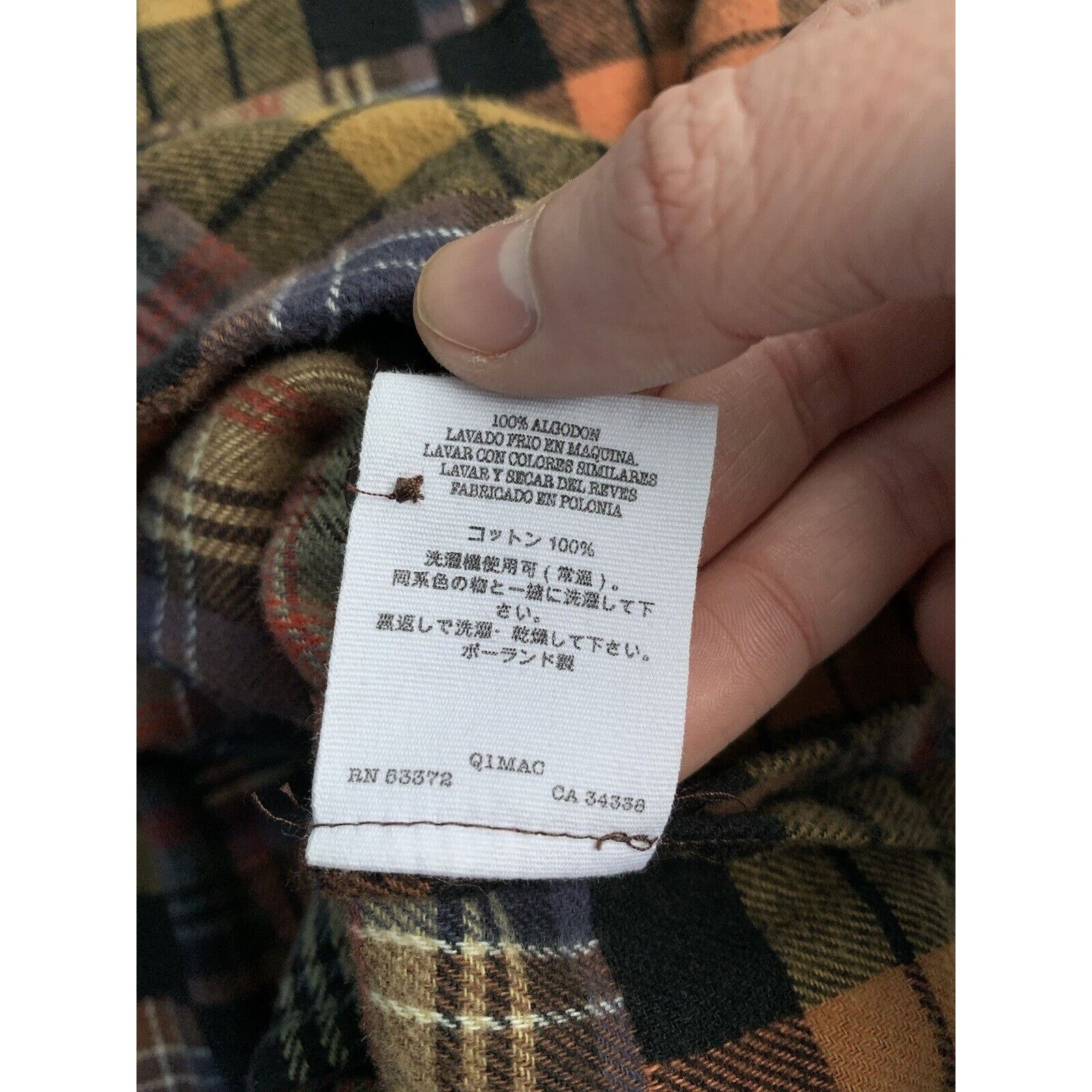 Designer × YMC OVERSIZED Womens YMC Ballon Sleeves Checked Dress Tunic SZ M Size M / US 6-8 / IT 42-44 - 24 Thumbnail