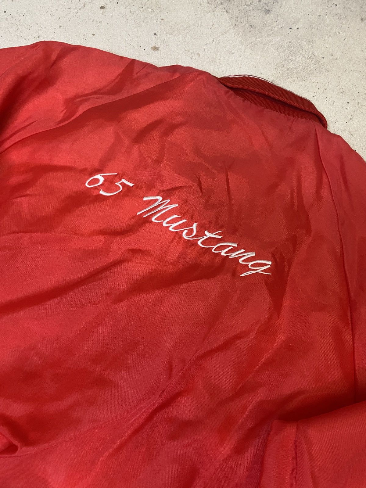 Vintage Vintage 65 mustang varsity jacket Size US M / EU 48-50 / 2 - 6 Thumbnail