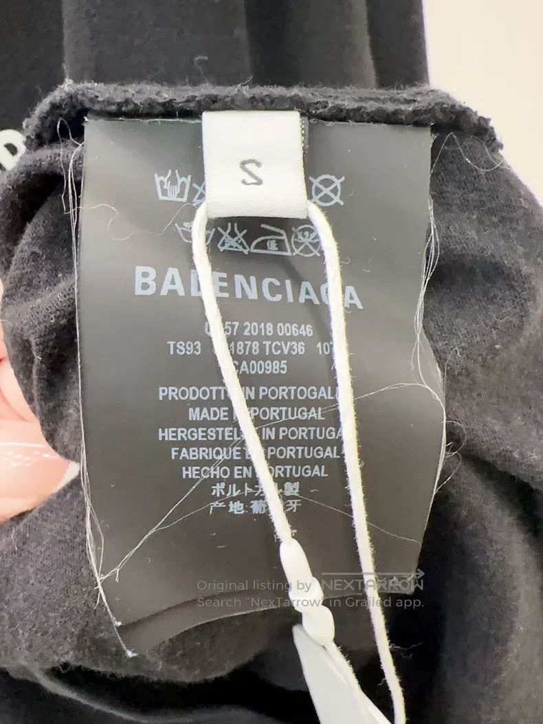 Balenciaga Balenciaga Black Wheat T-Shirt Size US S / EU 44-46 / 1 - 4 Thumbnail