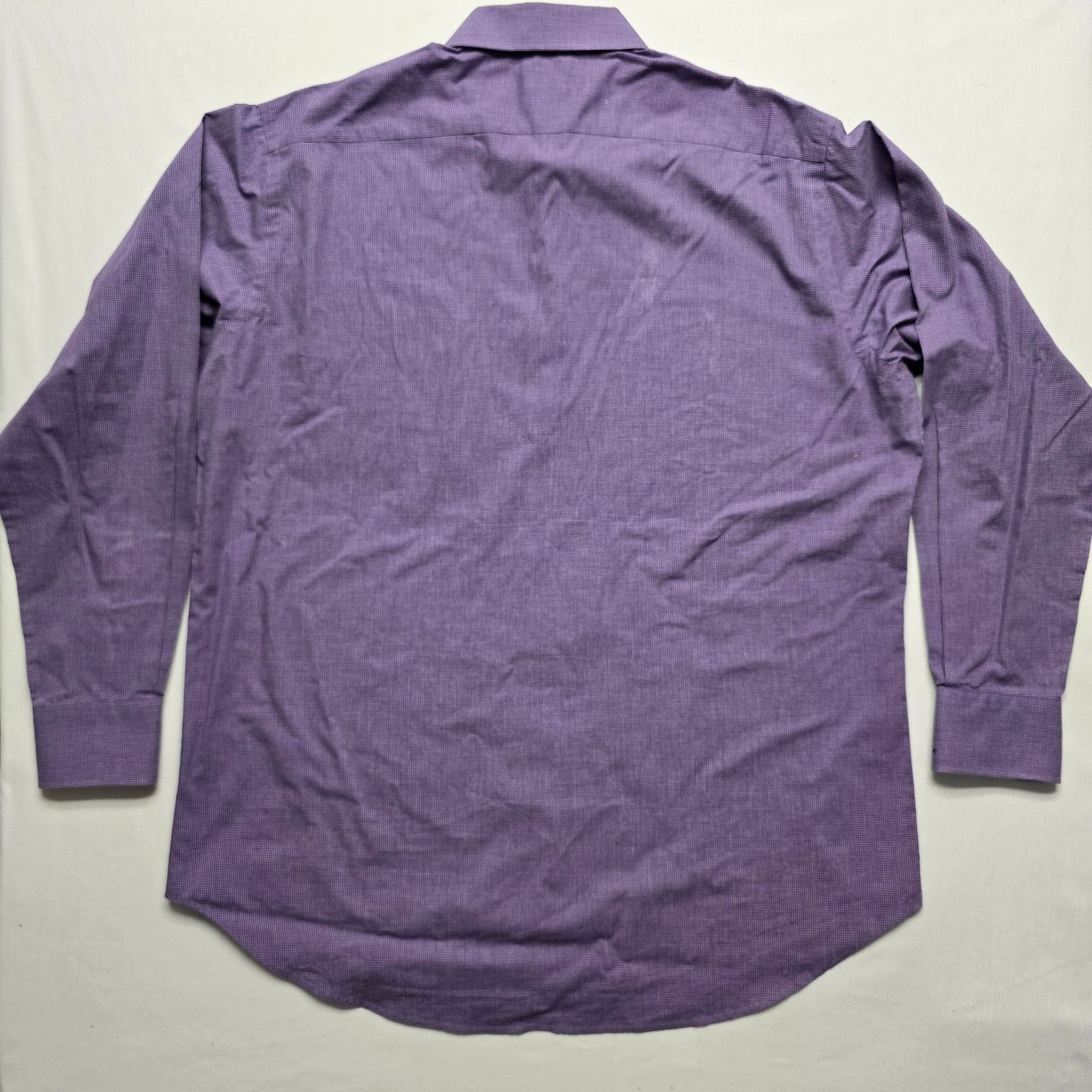 Vintage Neiman Marcus New Purple Button Up Cotton 2XL Dress Shirt Size US XXL / EU 58 / 5 - 6 Thumbnail
