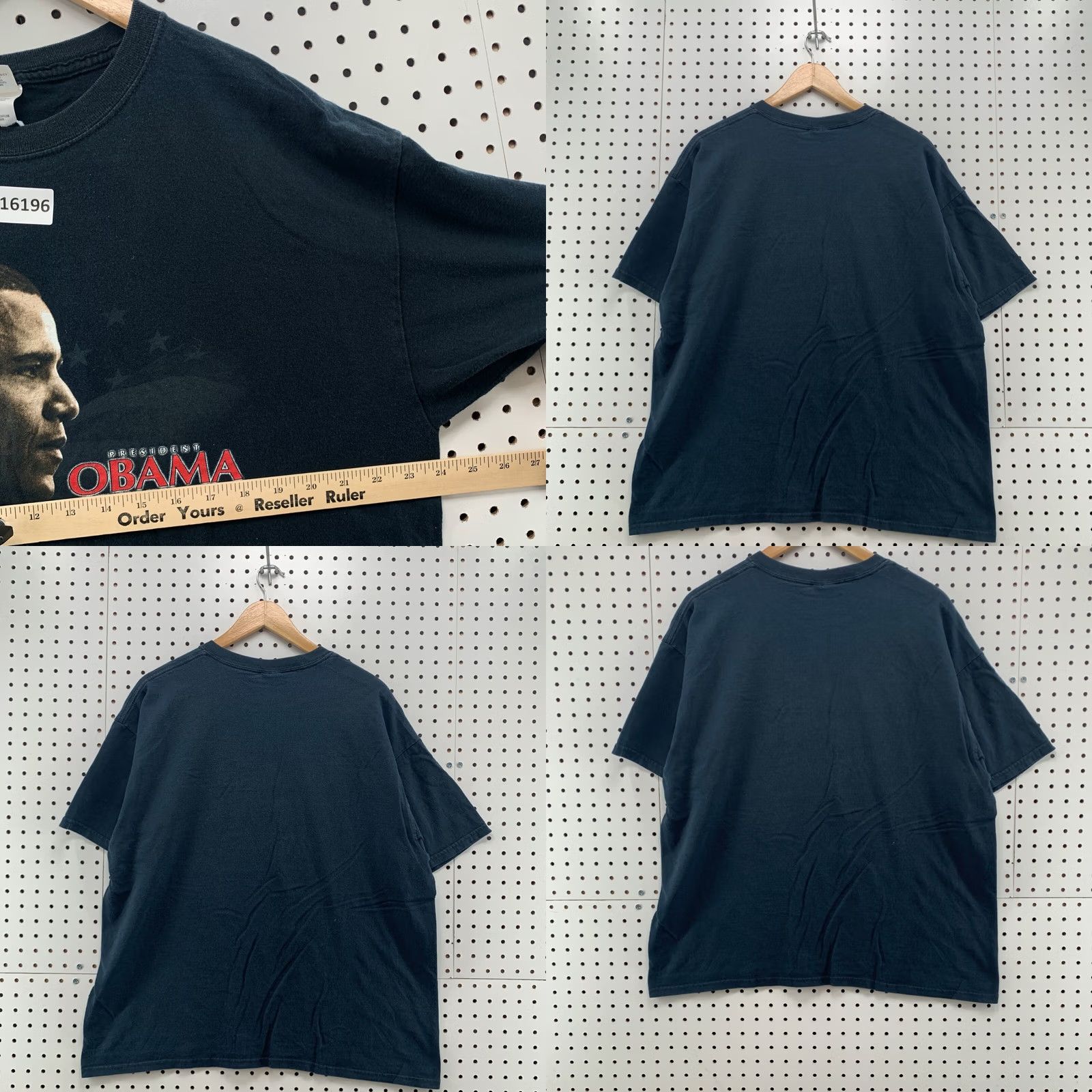 Gildan Barack Obama Shirt 2009 Adult XL Change Begins Now Short Sleeve President TEE Size US XL / EU 56 / 4 - 10 Thumbnail