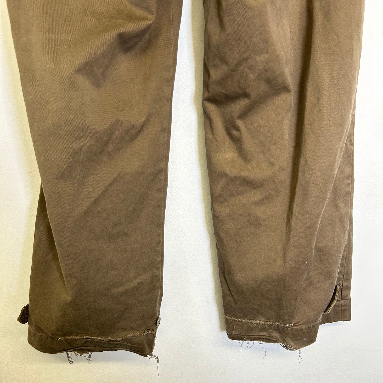 Junya Watanabe Junya Watanabe AD2003 Olive Trousers Size US 34 / EU 50 - 3 Thumbnail