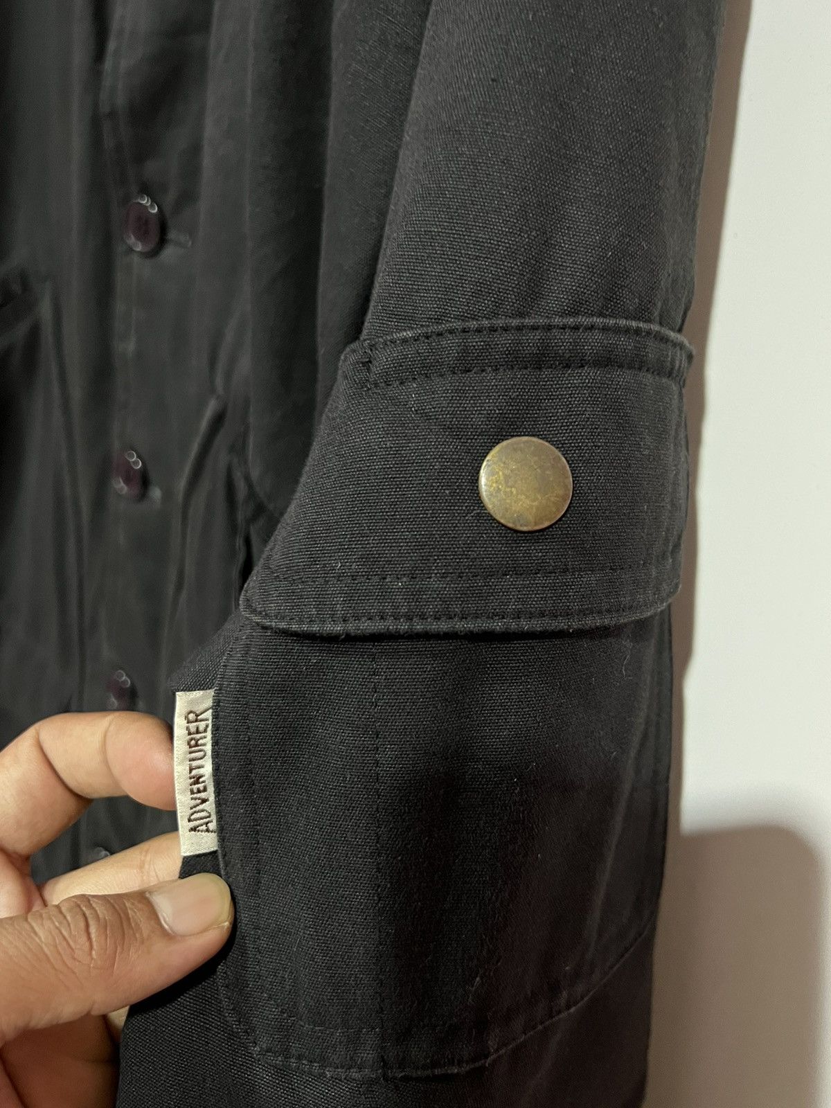 Hunter 🔥 Adventures cord collar Barn Coat hunting jacket Size US L / EU 52-54 / 3 - 5 Thumbnail