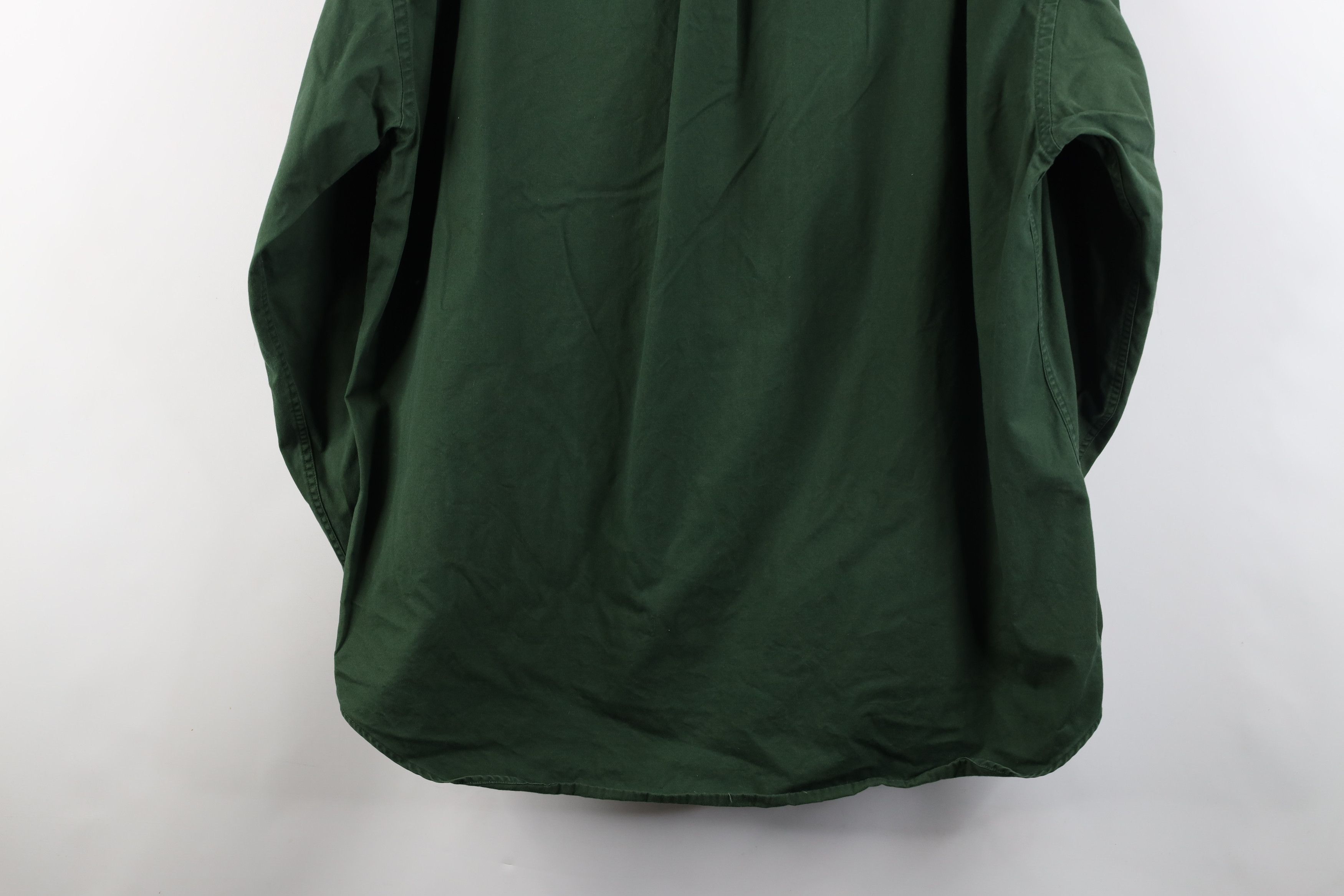 Tommy Hilfiger × Vintage Vintage 90s Tommy Hilfiger Collared Button Down Shirt Green Size US XL / EU 56 / 4 - 13 Thumbnail