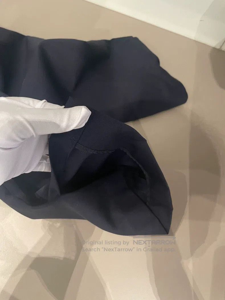Brunello Cucinelli Brunello Cucinelli Navy Wool Trousers Size 26" / US 2 / IT 38 - 8 Thumbnail