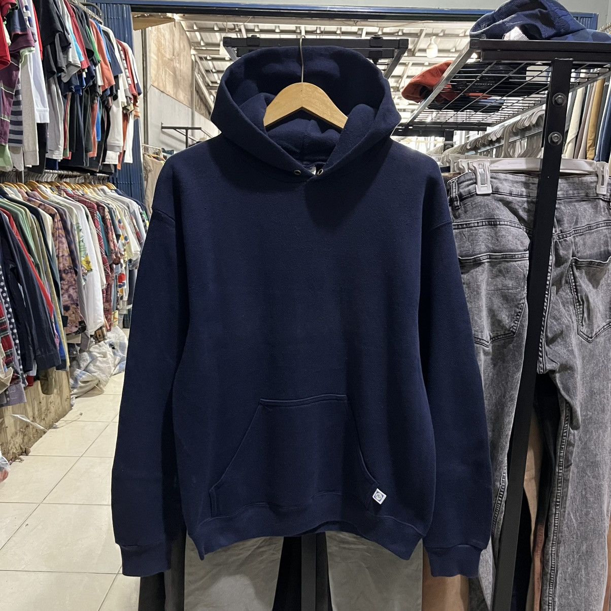 Vintage Vintage Discus Blank hoodie Size US M / EU 48-50 / 2 - 1 Thumbnail