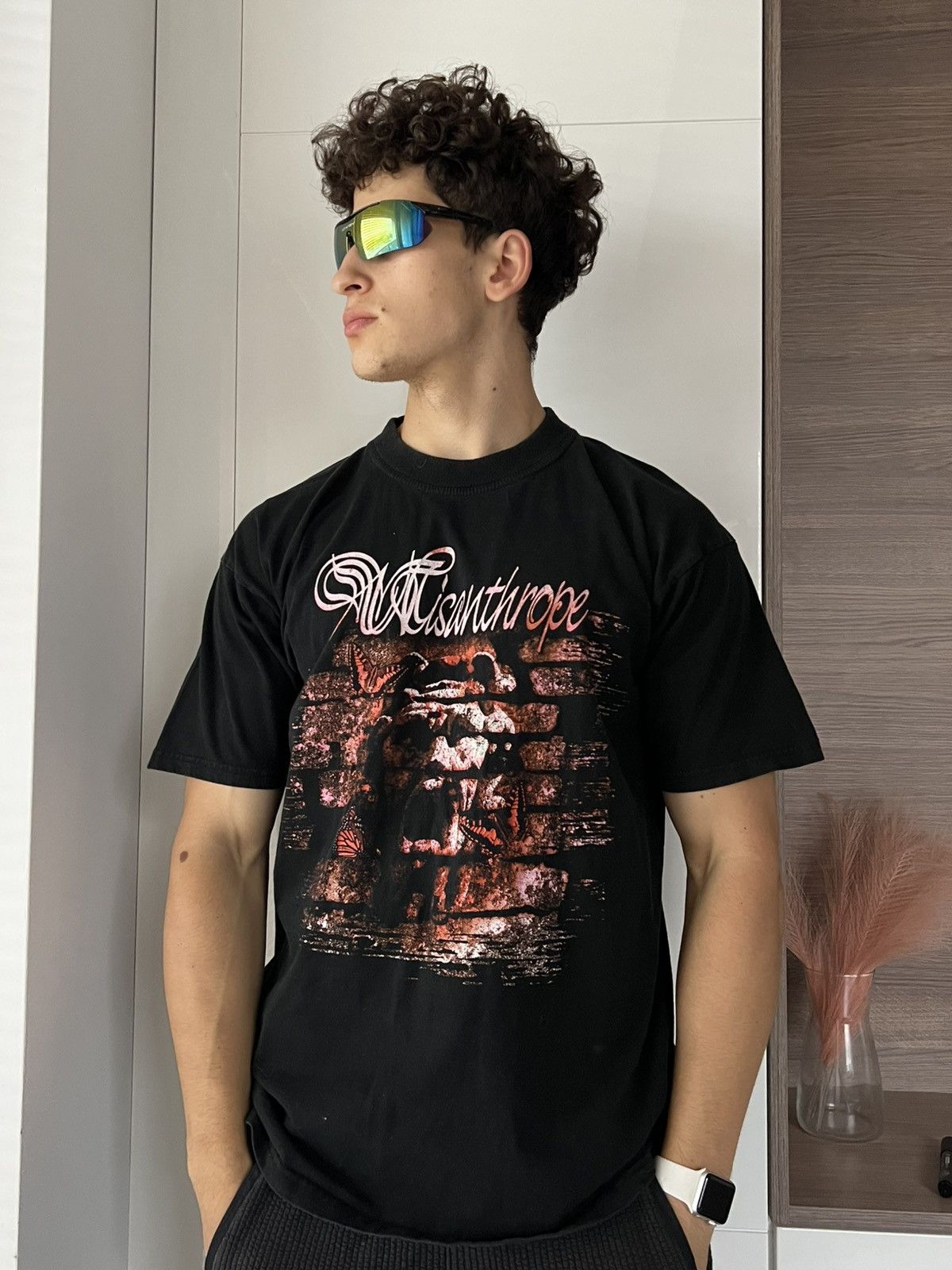 Band Tees × Vintage ‼️Vintage Misanthrope Horror Style Avant Garde Tee‼️ Size US L / EU 52-54 / 3 - 1 Thumbnail