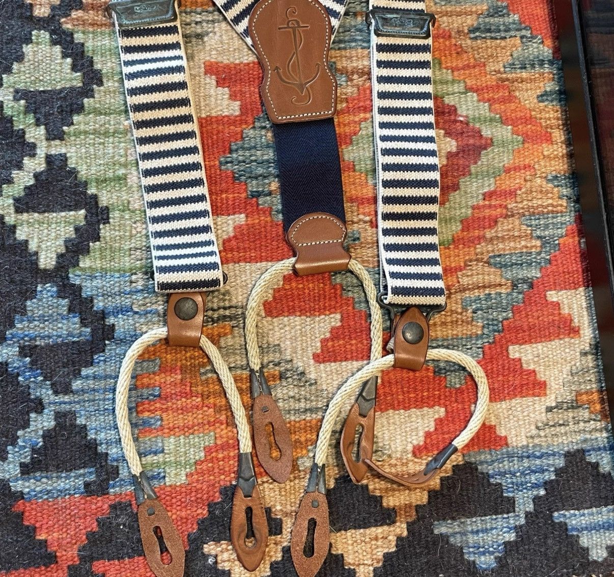 Polo Ralph Lauren RRL Ralph Lauren Polo RL Suspenders K22 Size ONE SIZE - 2 Thumbnail