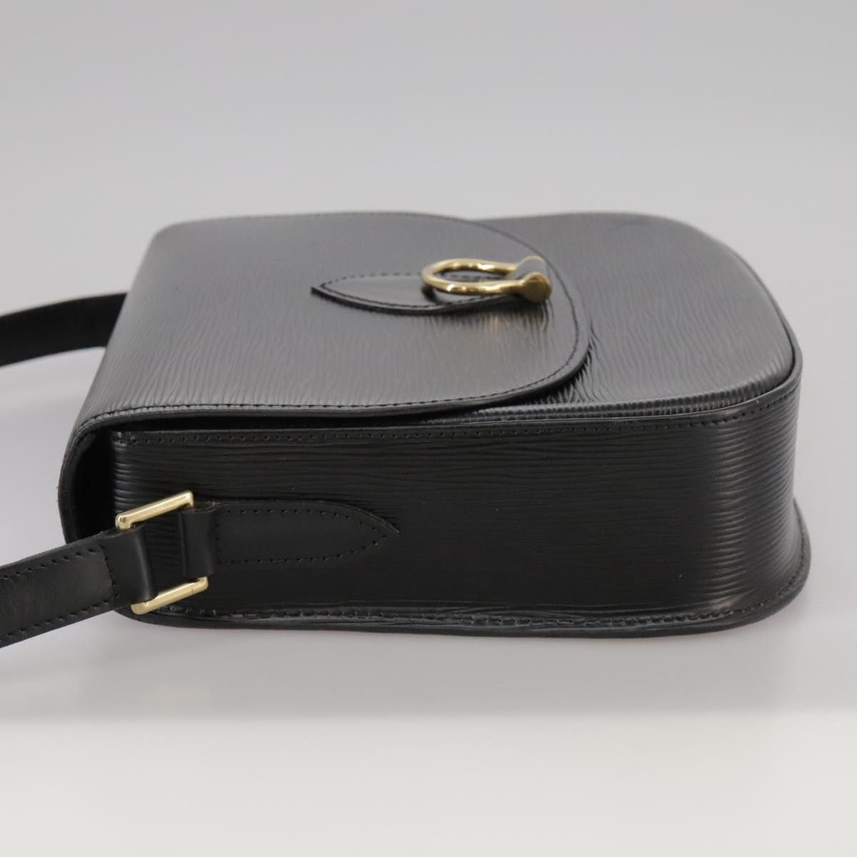 Louis Vuitton LOUIS VUITTON Epi Saint Cloud GM Shoulder Bag Black Noir Size ONE SIZE - 3 Thumbnail