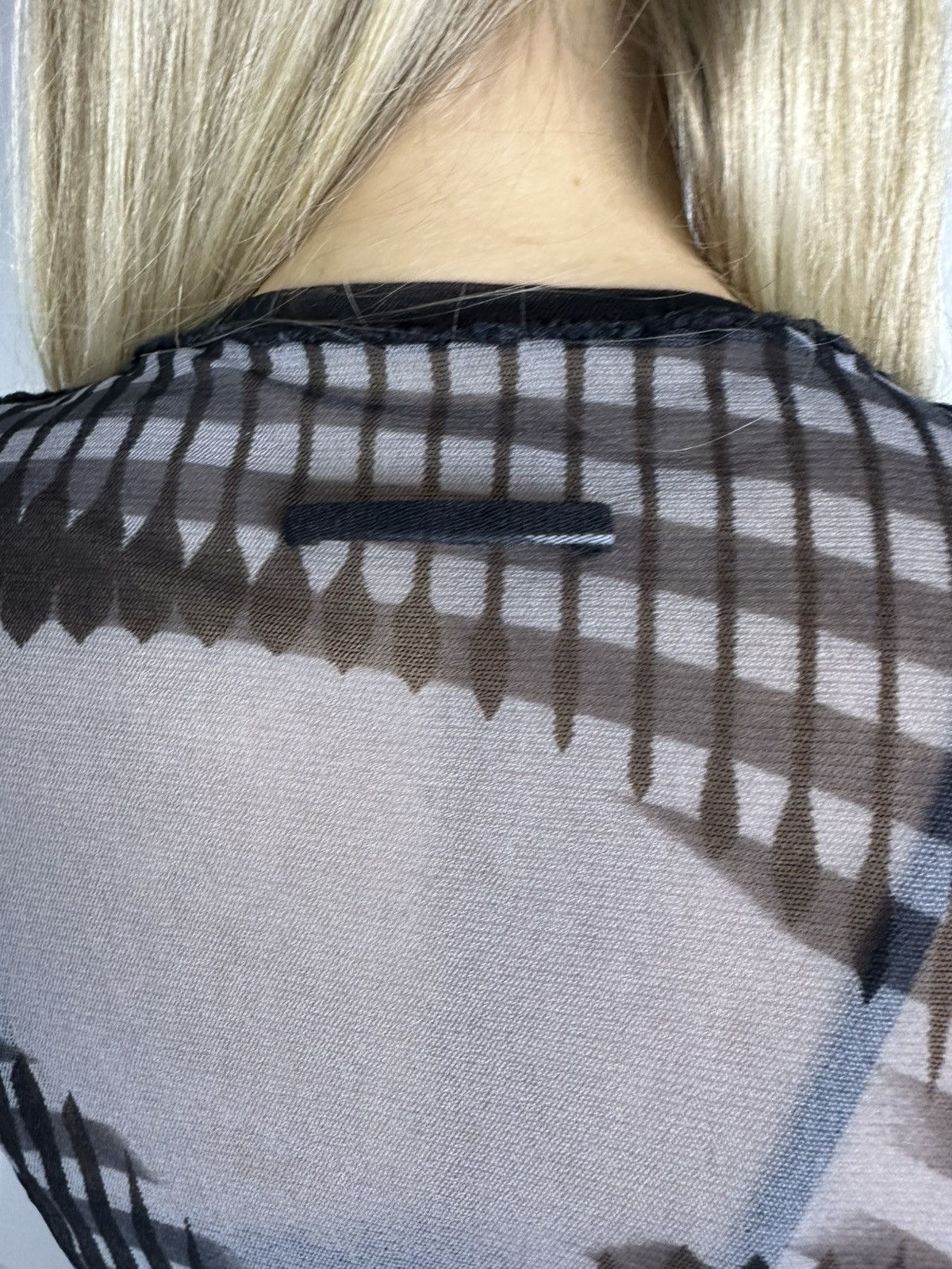 Jean Paul Gaultier Mesh Vintage 2001 Jean Paul Gaultie Dietrich Marlene Top Size S / US 4 / IT 40 - 9 Thumbnail