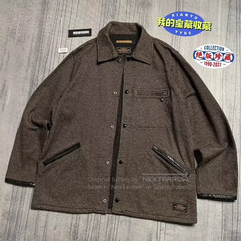 Neighborhood Neighborhood Melado Japanese and English Retro Horse Leath Size US L / EU 52-54 / 3 - 1 Thumbnail