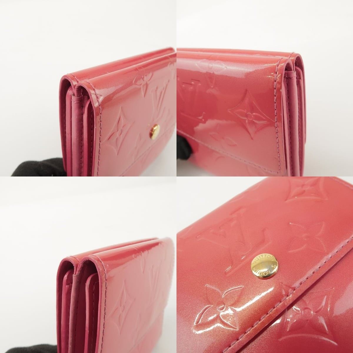 Louis Vuitton Louis Vuitton Porte Monnaie Billets Cartes Credit Patent Size ONE SIZE - 5 Thumbnail