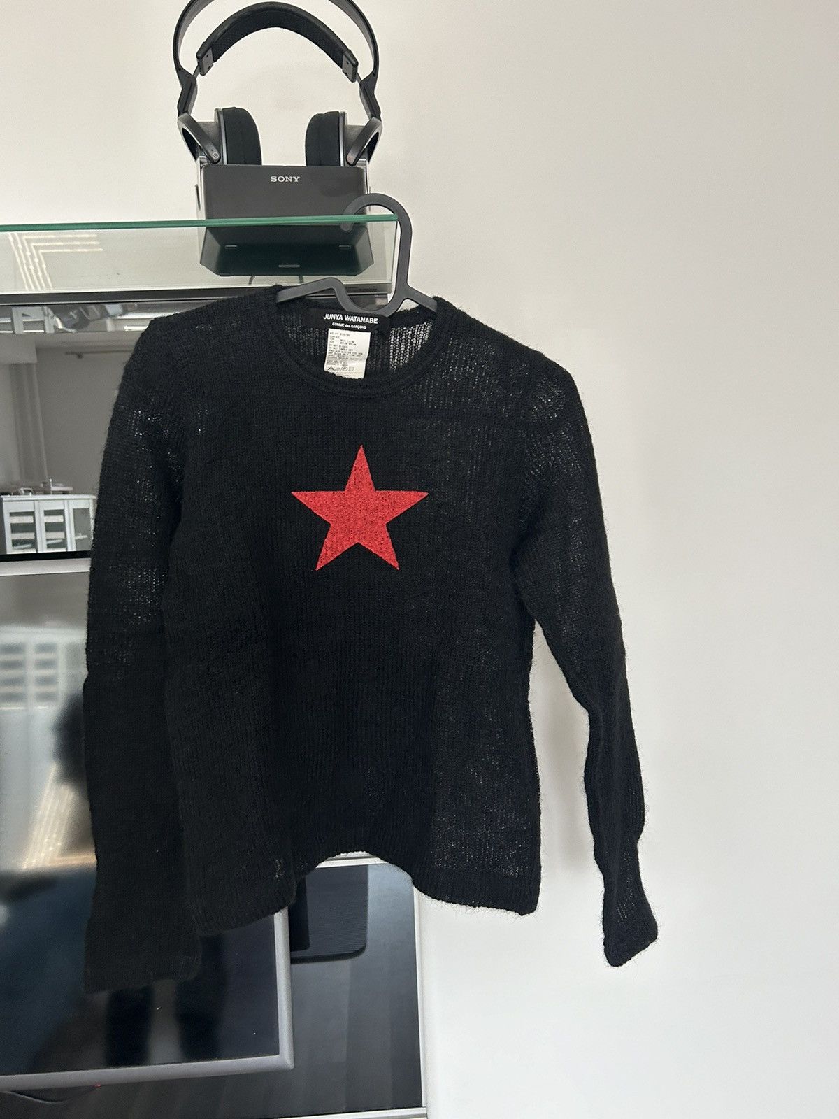 Comme des Garcons AW1998 Junya Watanabe Star Knit Sweater Size US XS / EU 42 / 0 - 1 Thumbnail