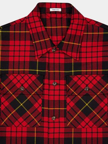 Alexander McQueen o1srvl11e0226 Distressed MacQueen Tartan Shirt In Multicolor Size US L / EU 52-54 / 3 - 4 Thumbnail