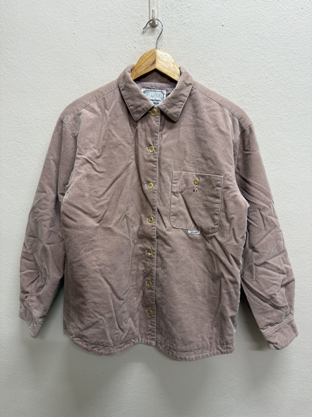 Mademoiselle Non Non Mademoiselle Non Non Quilted Lined Cudroy Button up Shirt Size US S / EU 44-46 / 1 - 13 Thumbnail