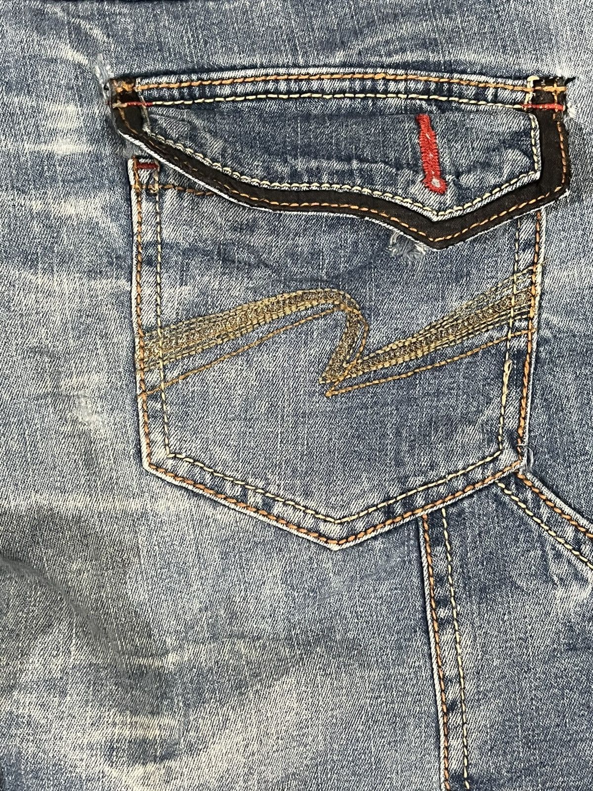 Kapital Vintage Seriously Bell Bottom Cargo Denim Size US 32 / EU 48 - 10 Thumbnail