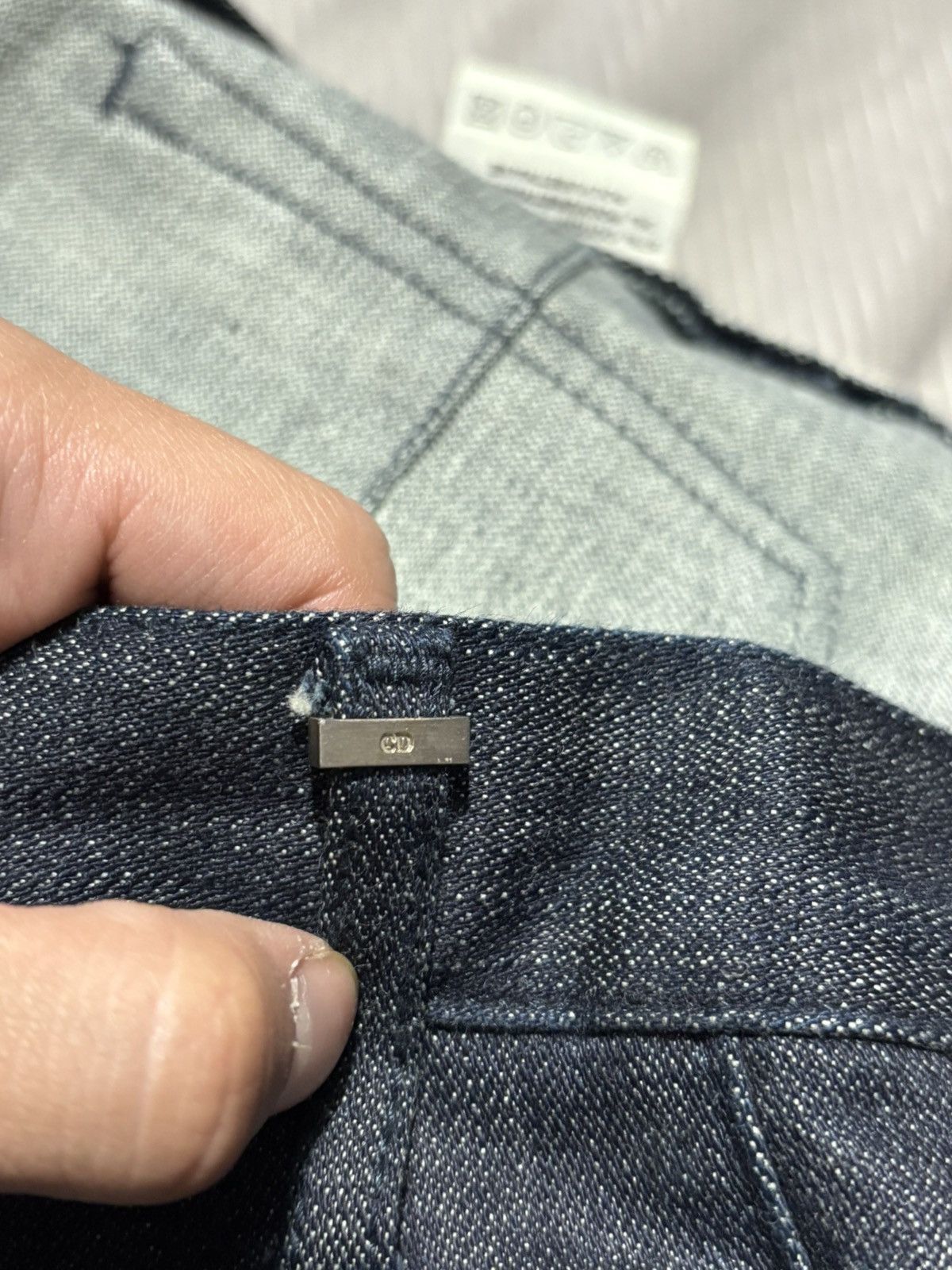 Dior 30x37 Vintage Dior Homme Stacked Skinny Jeans Low Rise denim Size US 30 / EU 46 - 9 Thumbnail