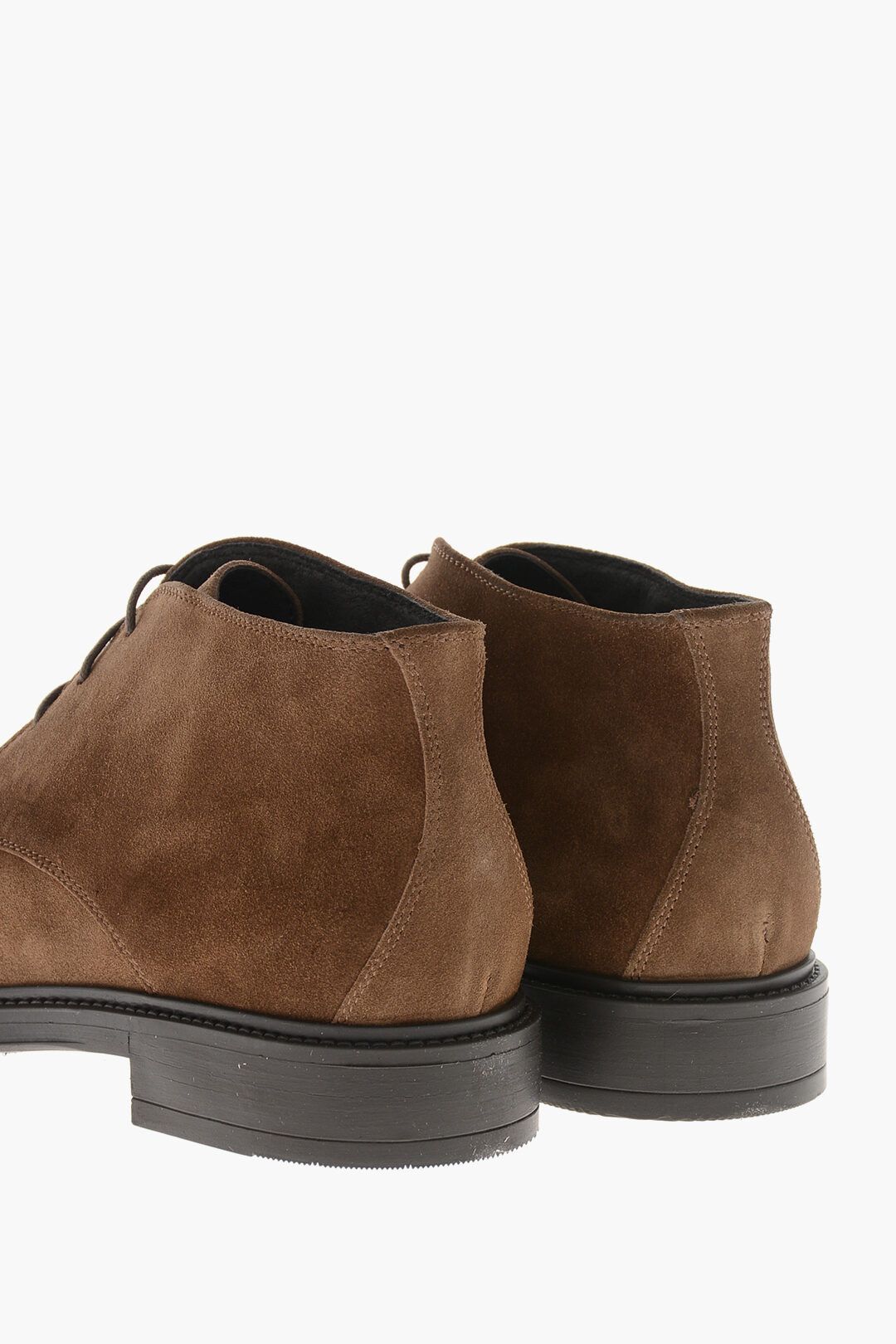 Testoni og1mm0226 Suede Ankle Boots in Brown Size US 11 / EU 44 - 3 Thumbnail