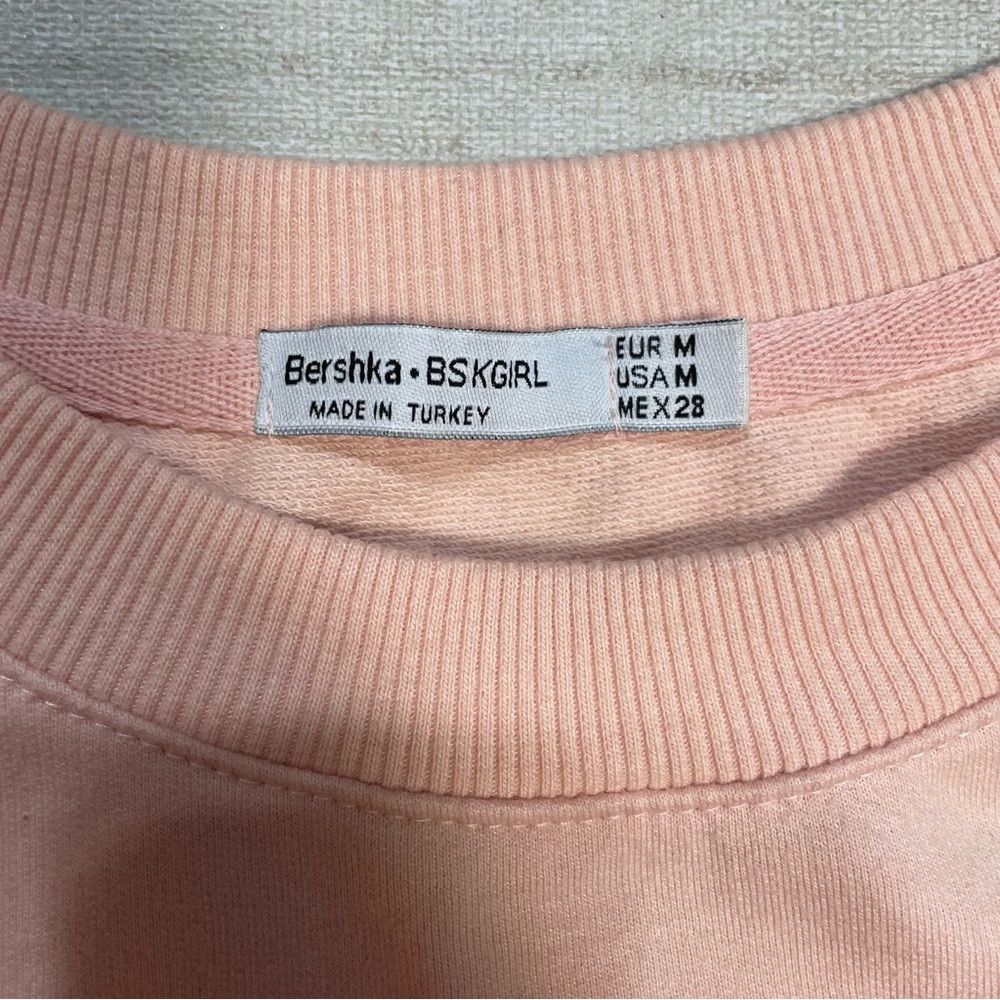 Bershka Bershka "No Llama No Drama" Pink Sweater Size M Size M / US 6-8 / IT 42-44 - 7 Thumbnail