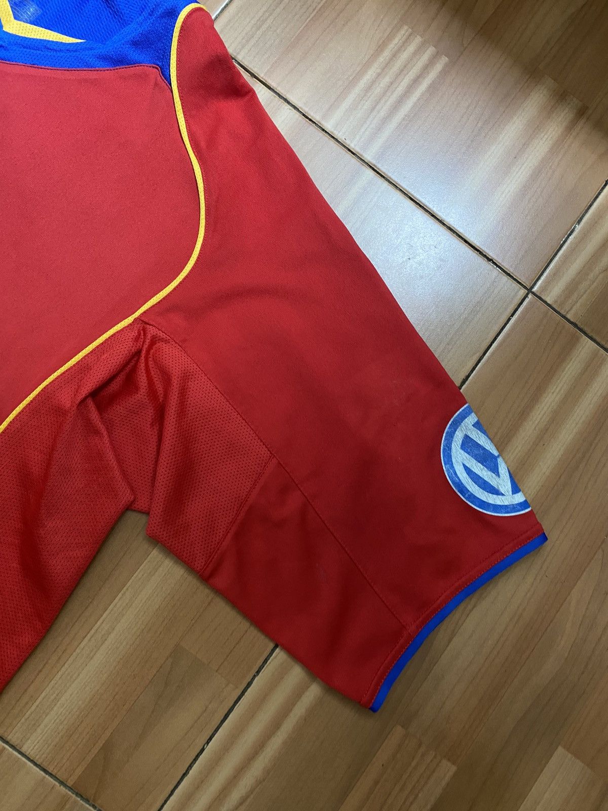 Nike × Vintage Nike 1893 BASEL 2004 2005 #8 Oswald JERSEY SOCCER SHIRT Size US XL / EU 56 / 4 - 5 Thumbnail