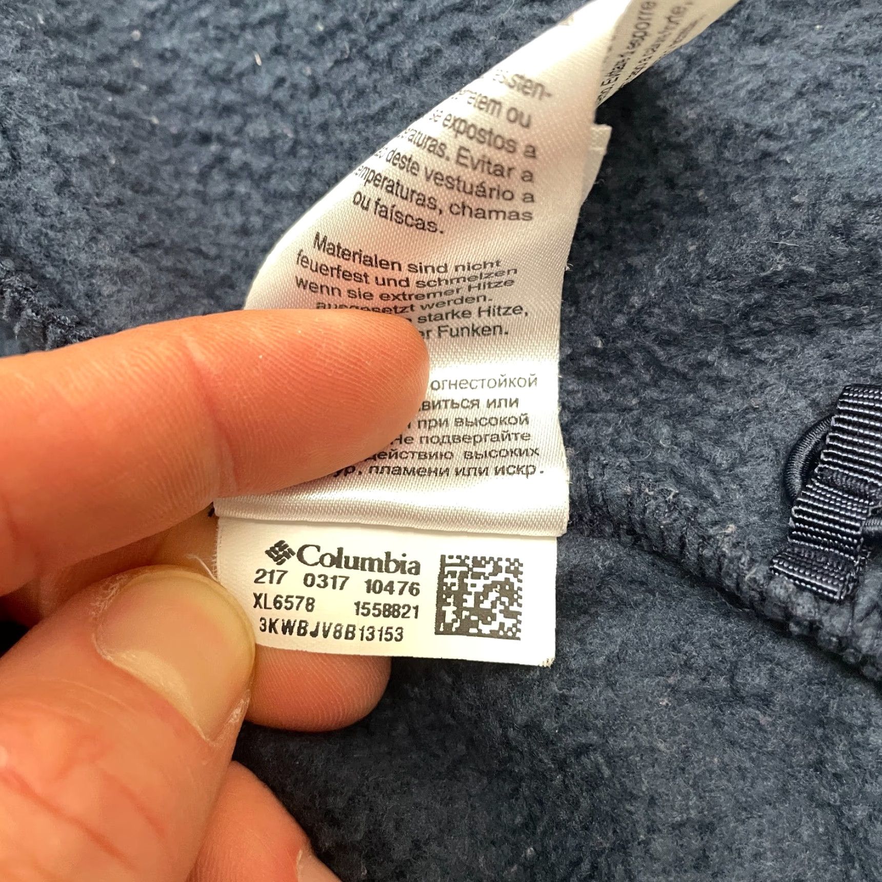 Vintage Columbia Jacket Womens Small Blue Benton Springs Full Zip Pockets Fleece Outdoor Casual Spring Fall Winter Outdoors Size S / US 4 / IT 40 - 7 Thumbnail