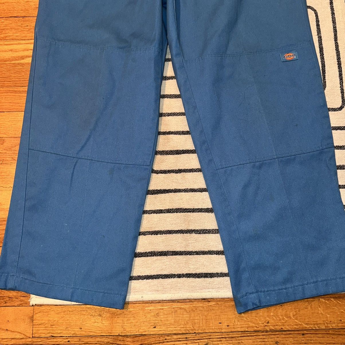 Dickies Vintage Double Knee Dickies Pants Ideal Zipper Blue Size US 38 / EU 54 - 4 Thumbnail
