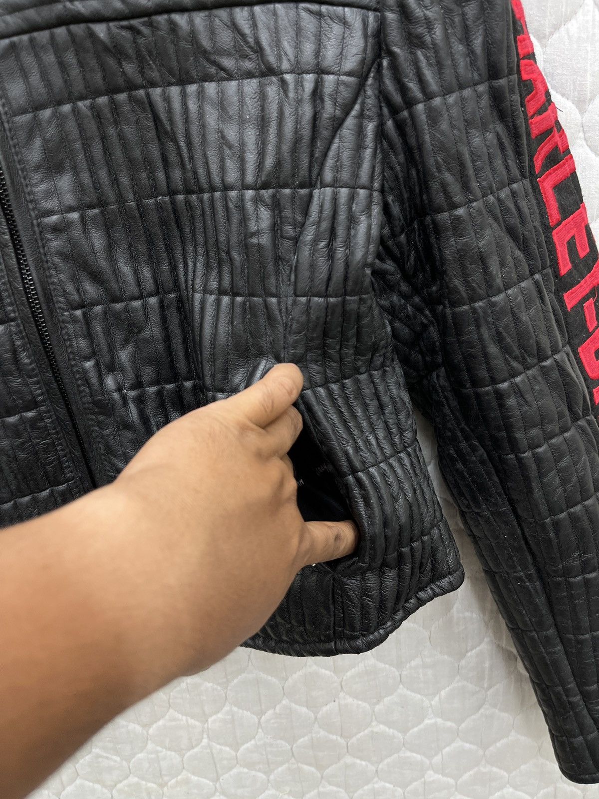 Other 🔥🔥🔥STEALS JAMES & JOHN EXTACY LEATHER RACING JACKET Size S / US 4 / IT 40 - 16 Thumbnail