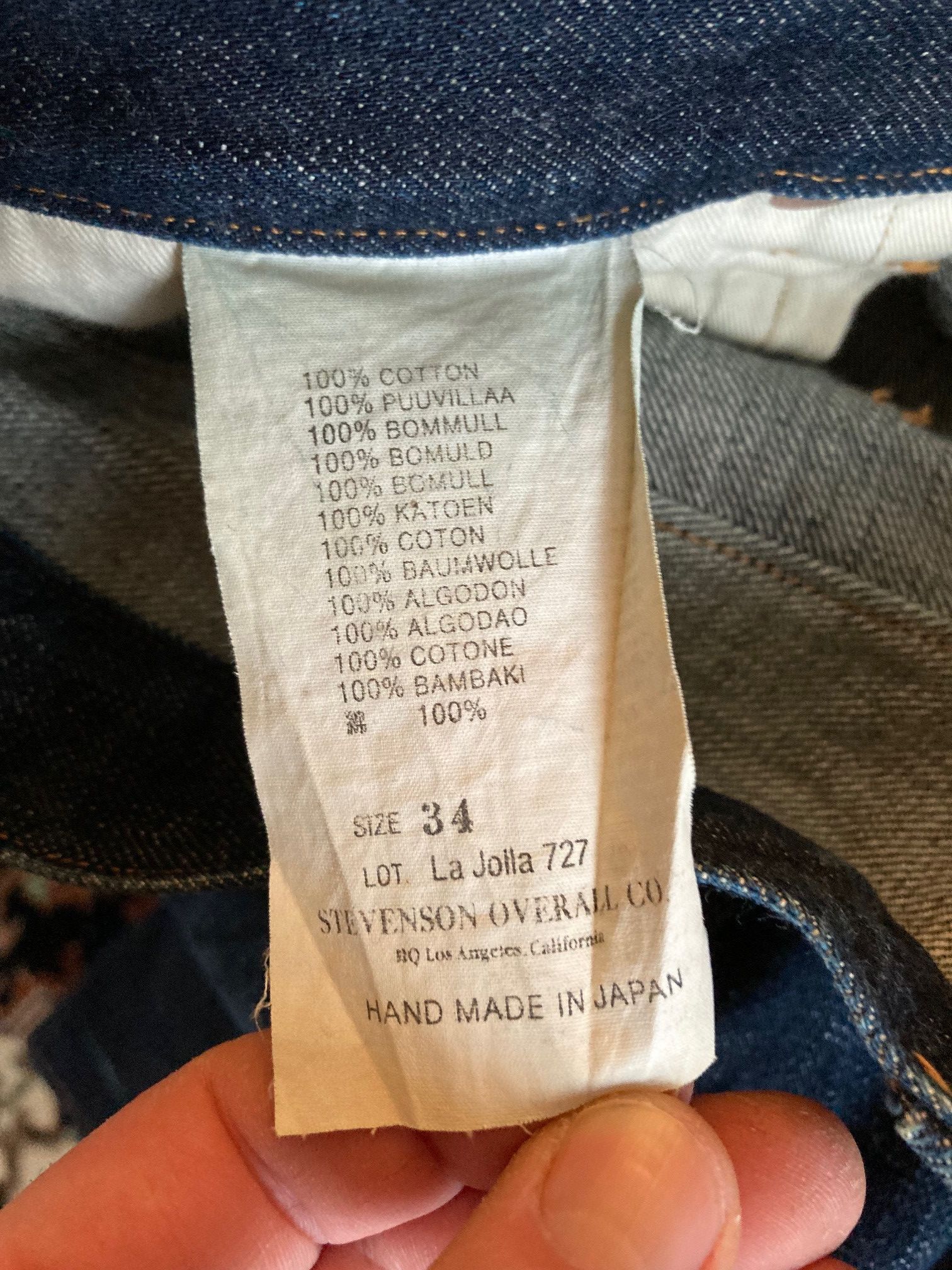 Stevenson Overall Co. Stevenson Overall 727 La Jolla denim jeans Size US 34 / EU 50 - 6 Thumbnail