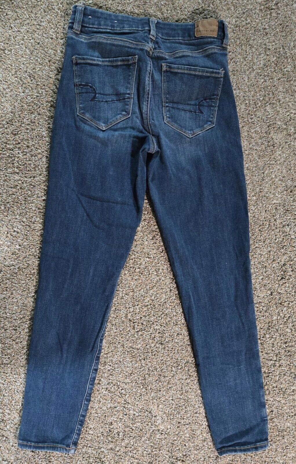 Designer American Eagle Curvy High Rise Jegging Crop Size 2 Long Size 26" / US 2 / IT 38 - 6 Thumbnail