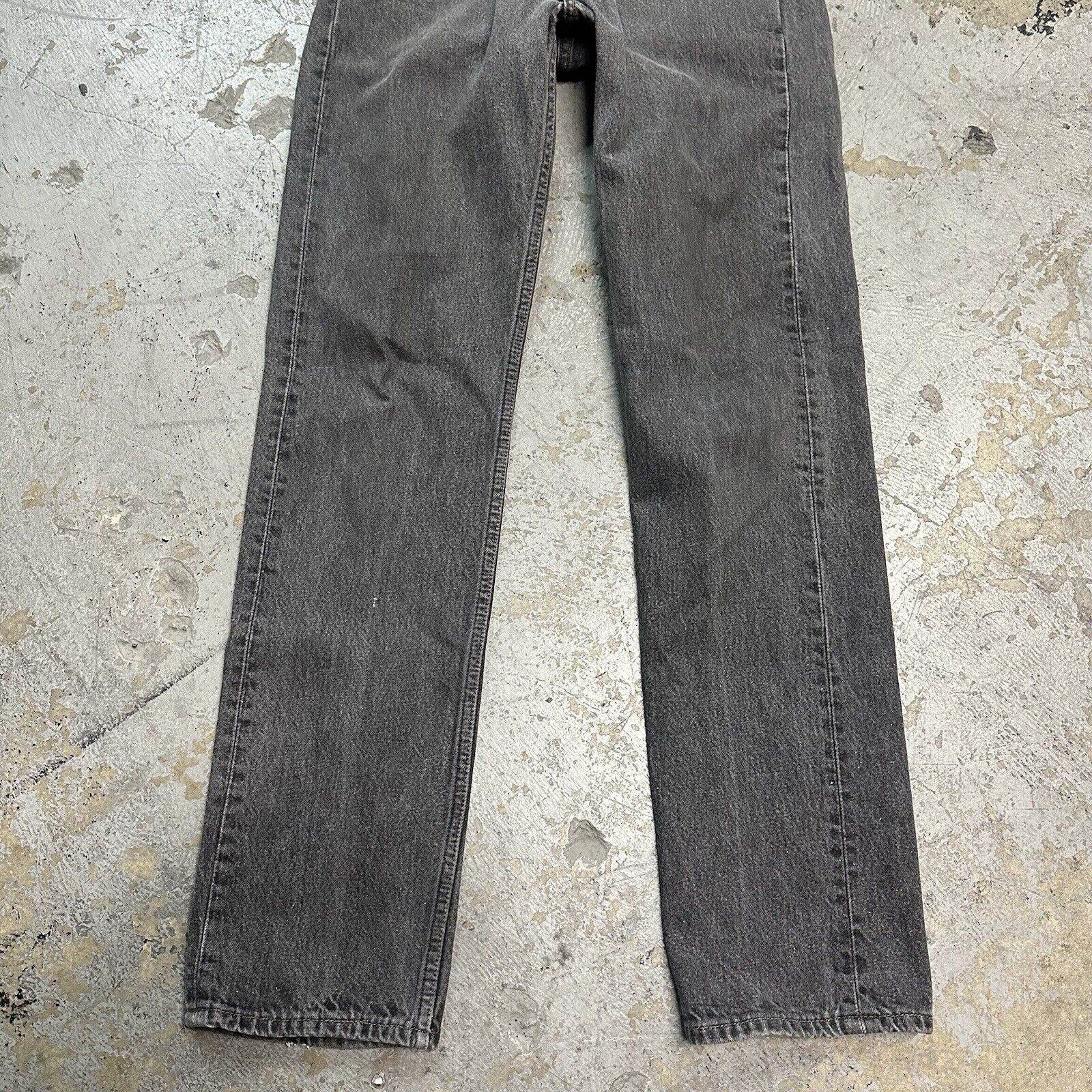 Levi's × Vintage Vintage 90s Levi’s Faded Black Denim Jeans 30x34 Made In USA Size US 30 / EU 46 - 3 Thumbnail