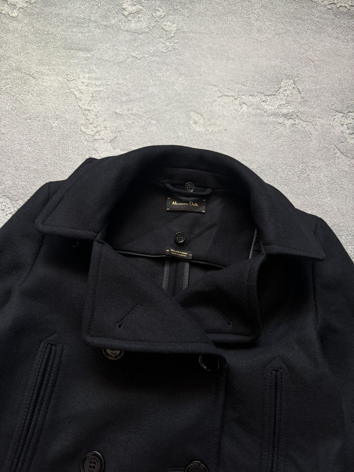 Designer × Massimo Dutti Massimo dutti XS Wmns coat cropped heavy jacket wool Size XS / US 0-2 / IT 36-38 - 16 Thumbnail