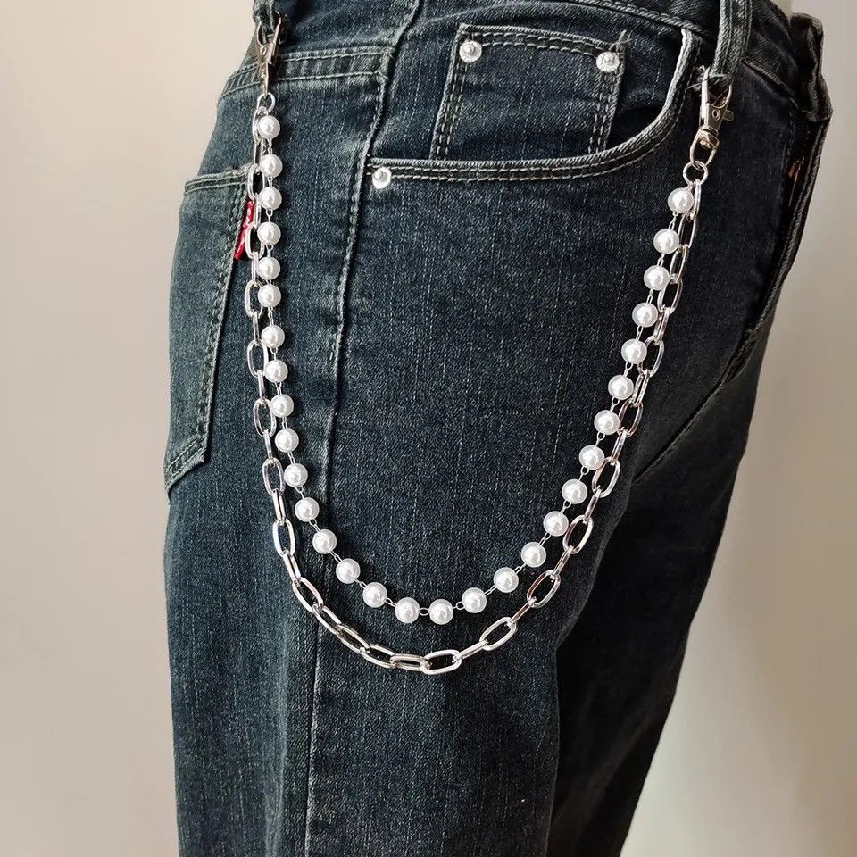 Other Chain Rock Punk Trousers Size ONE SIZE - 1 Thumbnail