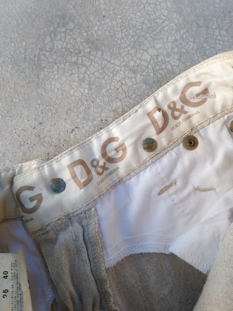 Dolce & Gabbana Vintage Dolce & Gabbana Boot Cut Pants 26x30 Size US 26 / EU 42 - 7 Thumbnail