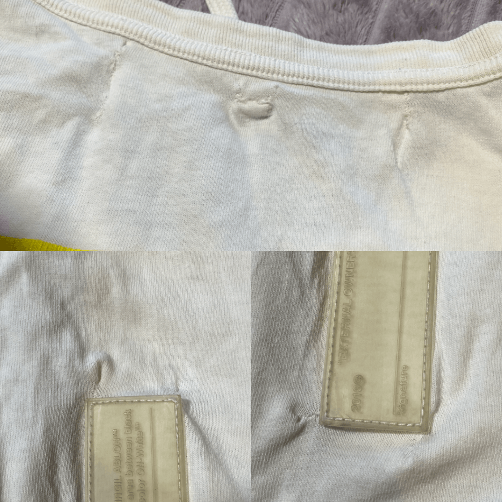 Off-White "Temperature" Cross Lines Tee Size US XL / EU 56 / 4 - 13 Thumbnail