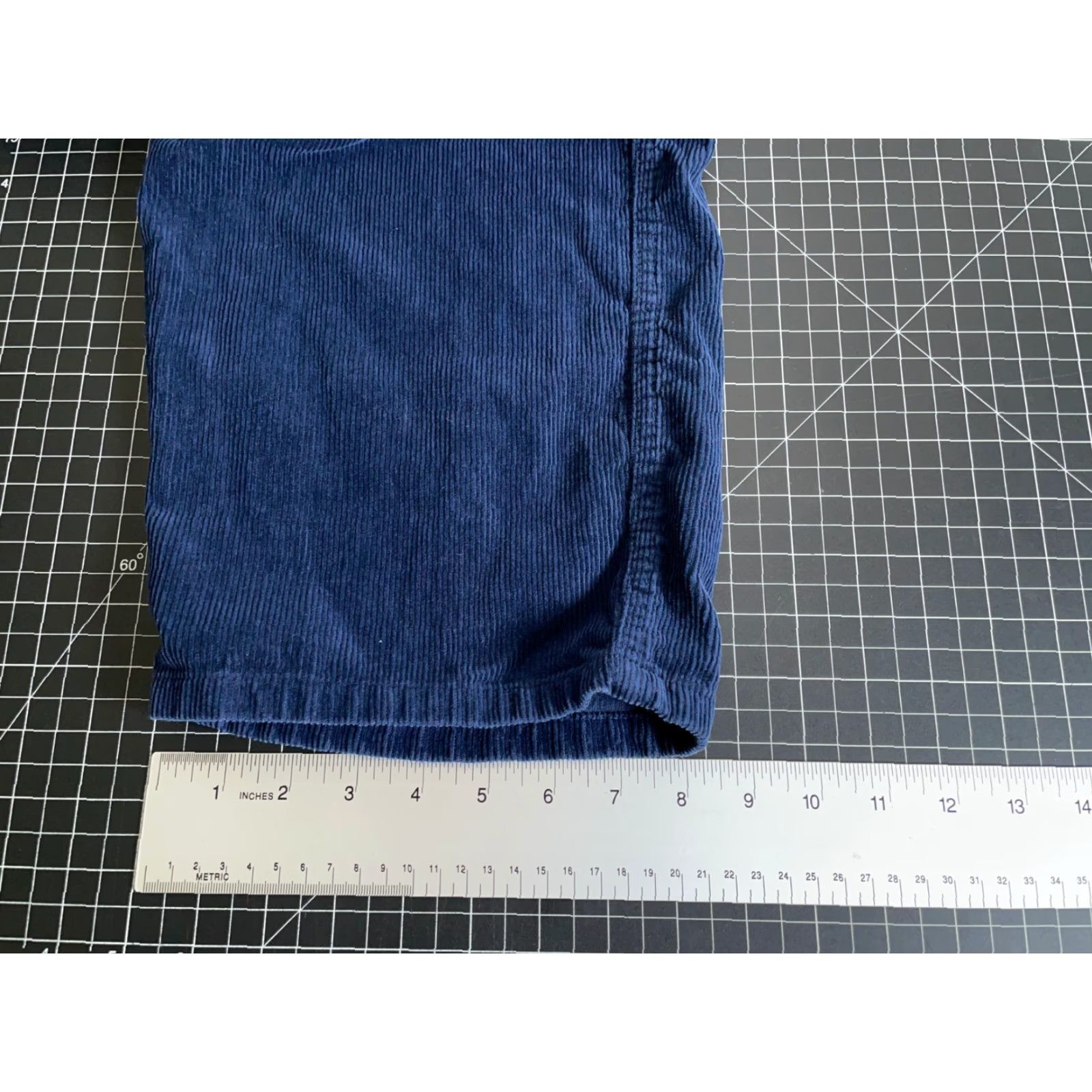 Vintage VINTAGE Emergency Exit Men's Cargo Pants Baggy Corduroy 32x31 Dark Blue 90s Grunge Skater Size US 32 / EU 48 - 7 Thumbnail